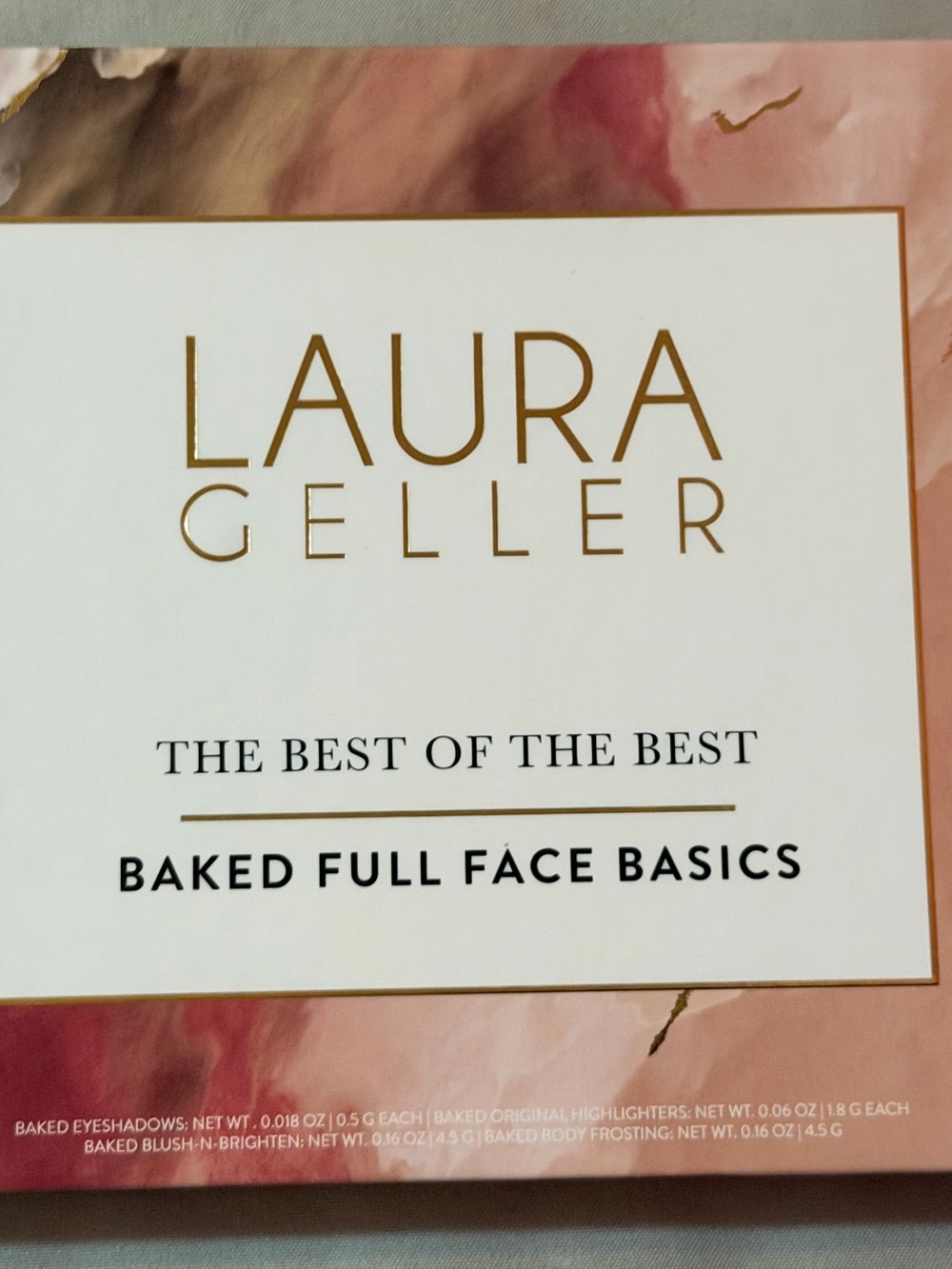 Laura Geller Baked Full Face Basics Palette - Pink, Rose, Gold
